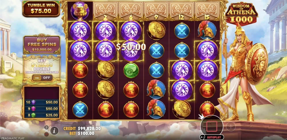 Wisdom of Athena 1000 Slot