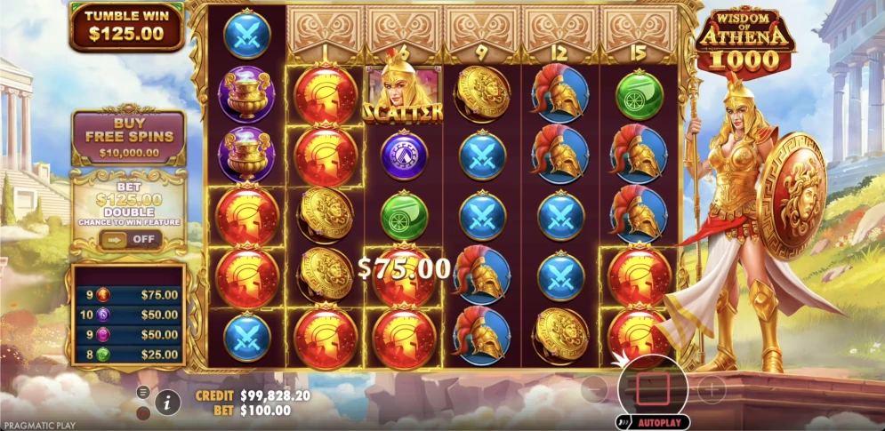 Wisdom of Athena 1000 Slot