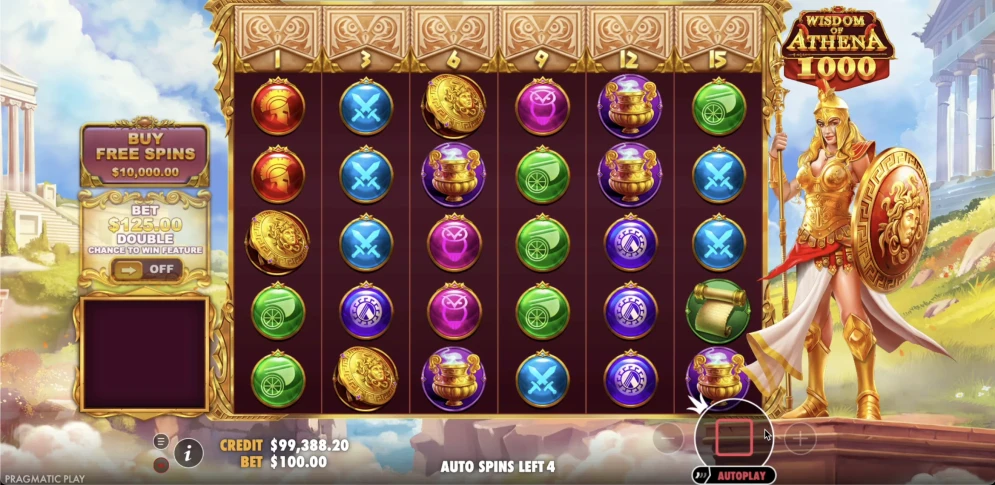 Wisdom of Athena 1000 Slot