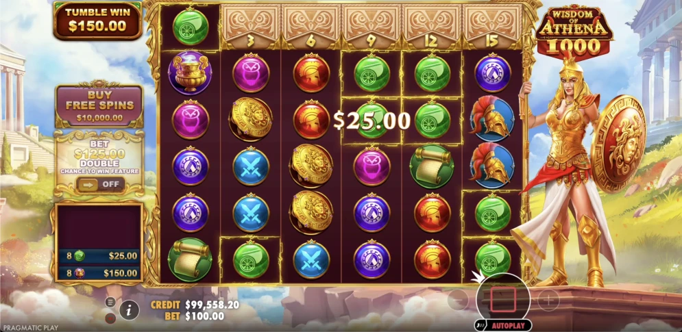 Wisdom of Athena 1000 Slot